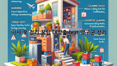 ✨ 🏡 이사 후 정리, 꿀팁 대방출! (feat. 양구군 창리) ✨